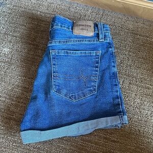 Levi's Blue Denim Jean Shorts